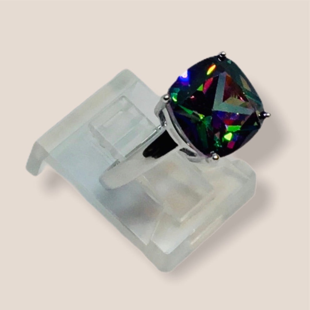 quartz-lab-created-ring-silver