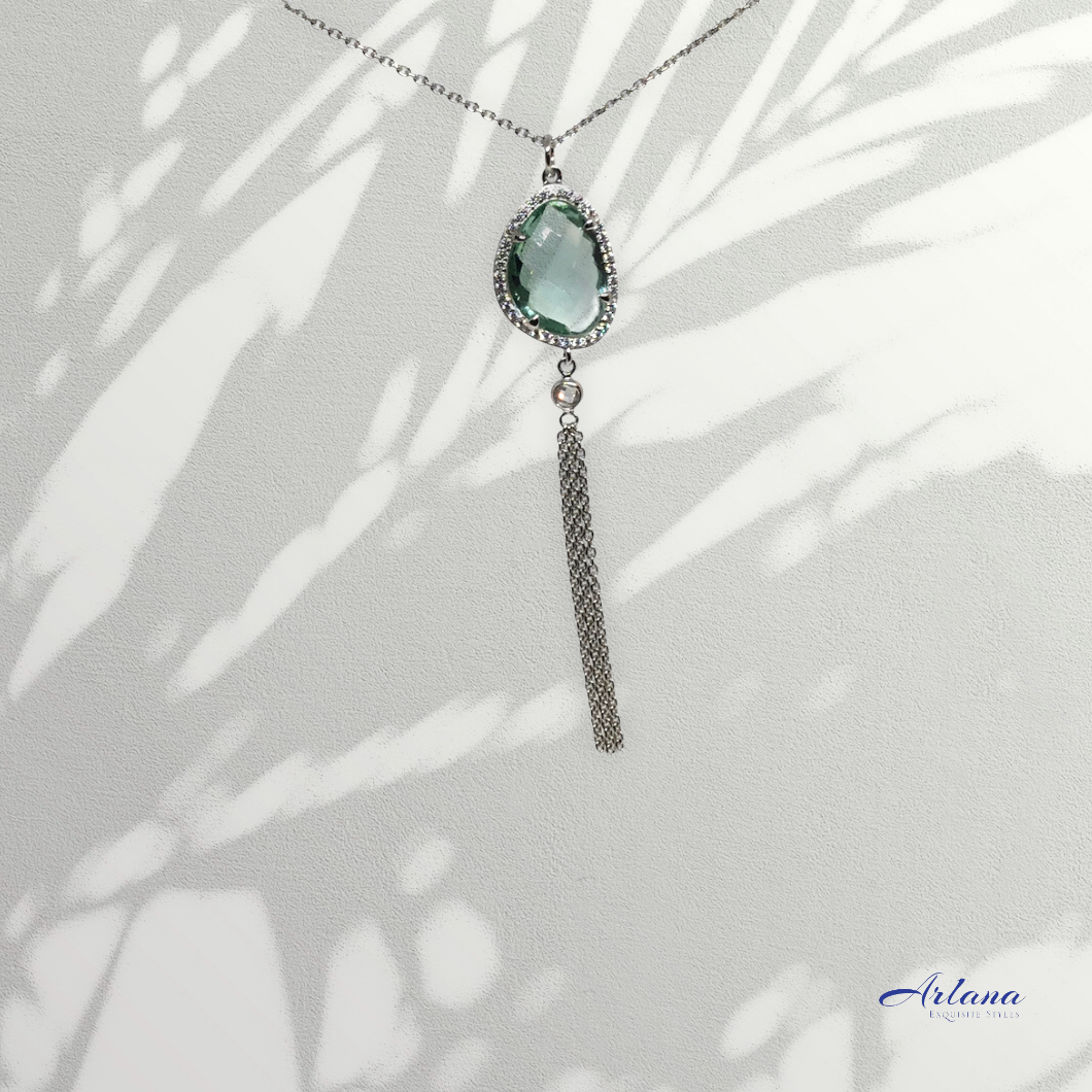 Sterling-silver-glass-tassel-necklace-arlana-exquisite-styles
