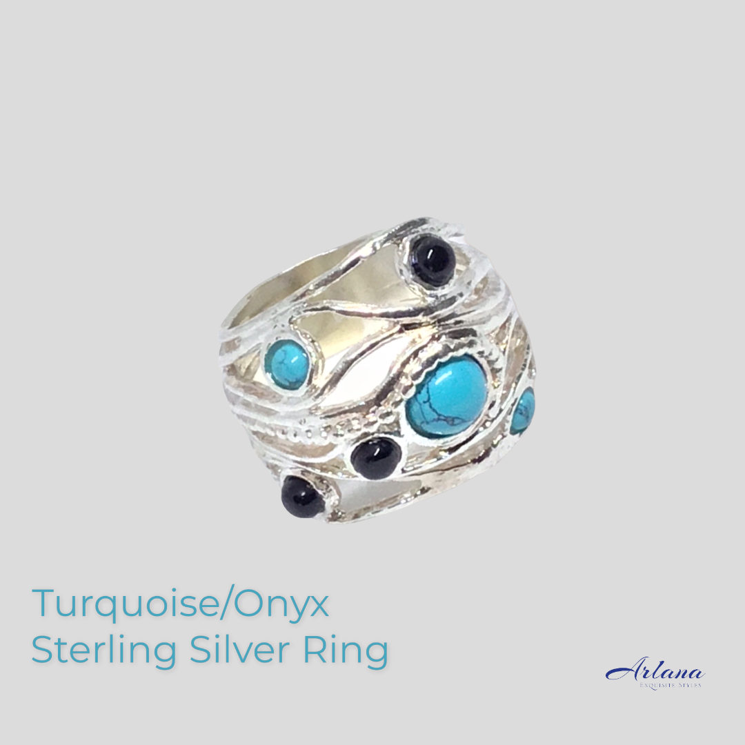 sterling-silver-turquoise-onyx-ring-arlana-exquisite-styles
