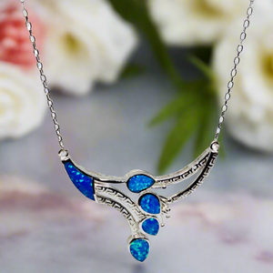 sterling-silver-blue-lab-created-opal-necklace