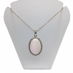 Load image into Gallery viewer, aragonite-pendant-necklace-sterling-silver
