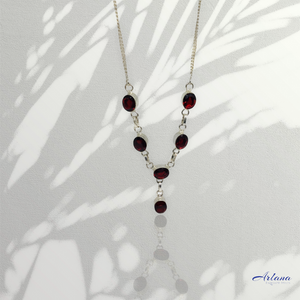 garnet-necklace-silver-canada